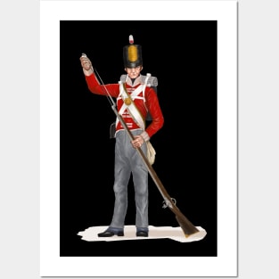 British Napoleonic Infantry (48th Regiment) Posters and Art